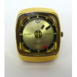 Zodiac Astrographic gents wristwatch, automatic, gold plated back plate number 883963.