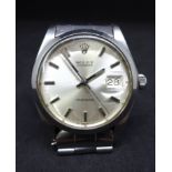 Rolex, a gents stainless steel Oyster Date Precision wristwatch.