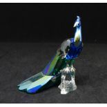 Swarovski Crystal, 'Peacock' SCS loyalty 2013, boxed.