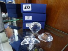 Swarovski Crystal, Wonders of the Sea renewal gifts, boxed.