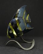 Swarovski Crystal, Paradise Fish, French Angelfish Moroda, boxed (possibly damaged).