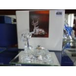 Swarovski Crystal, Annual Edition 1994 'Inspiration Africa' The Kudu, boxed.