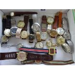 A collection of 22 watches including 6 automatics including Oris, Certina, Citizen etc. (working).