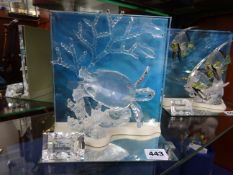 Swarovski Crystal, 'Wonder of the Sea' Eternity, boxed.