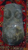 Tribal art, Makonde body mask, height 54cm.