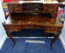 A Victorian rosewood ladies desk.