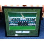 A 2009 Plymouth Argyle vs Barnsley team signed photograph.