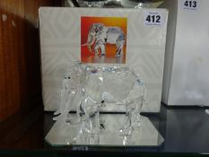 Swarovski Crystal, Annual Edition 1993 'Inspiration Africa' The Elephant, boxed.
