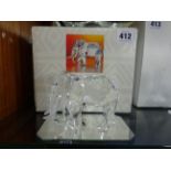 Swarovski Crystal, Annual Edition 1993 'Inspiration Africa' The Elephant, boxed.