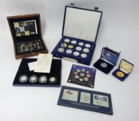 A collection of Royal Mint proof sets from 1983 to 1995, various dates (18), Royal Mint 2010 year