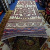 A 20th century Barjid Kilim rug, 270cm x 190cm