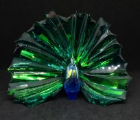 Swarovski Crystal, Annual Edition 2015 'Peacock Arya', boxed.