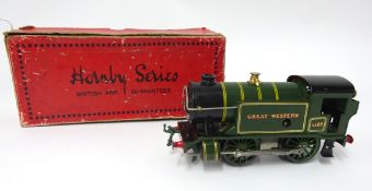 Hornby Clockwork Gauge 0 tinplate ‘Great Western’ ‘No 1 Special Tank Locomotive’ (1930-31) (Boxed)