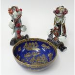 A collection of Lilliput Lane Cottages crystal glassware, Murano type clowns, ornamental figures,