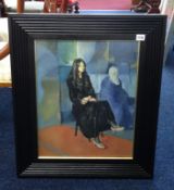 Robert Lenkiewicz (1941-2002) rare early signed oil on canvas, 'Pat (Parker)