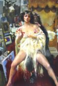 Robert Lenkiewicz (1941-2002) Printer's proof, Giclee on paper, Published by De Montfort Fine Art