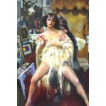 Robert Lenkiewicz (1941-2002) Printer's proof, Giclee on paper, Published by De Montfort Fine Art