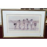 Charles Willmott, 20th century contemporary limited edition signed print number 238/300 'Ballet