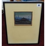 Griffin a pair of signed engravings, titled 'Plymouth Hoe Pier' and 'Royal Albert Bridge' in large