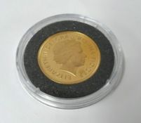 Royal Mint, QEII, proof, gold sovereign, 2002