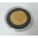 Royal Mint, QEII, proof, gold sovereign, 2002