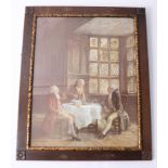 Pair of interior scenes after Frank Moss Bennett and another (2) together with Pears early print