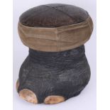 Taxidermy, Elephant foot stool.