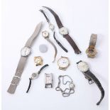 Collection of general wristwatches including Timex, Ingersoll etc.