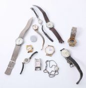 Collection of general wristwatches including Timex, Ingersoll etc.