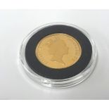 A QEII, proof, gold sovereign, 1985.