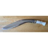 A superb Ivory handled kukri, probably WW1 era, the scabbard inner is original, but the outer is a