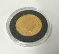 Royal Mint, QEII, proof, gold sovereign, 2007,