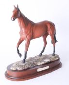 Royal Doulton, Red Rum model limited edition with certificate.