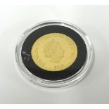 Royal Mint, QEII, proof, gold sovereign, 2015, Commemorating the birth of Princess Charlotte,