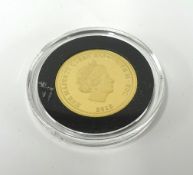 Royal Mint, QEII, proof, gold sovereign, 2015, Commemorating the birth of Princess Charlotte,