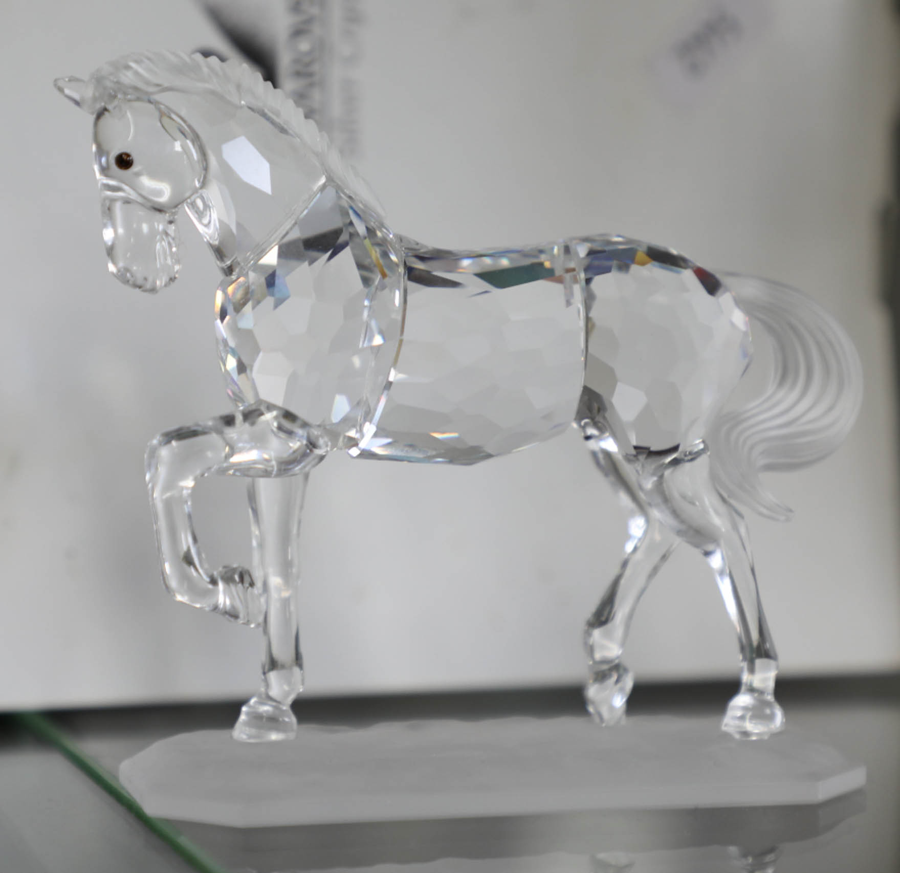 Swarovski Crystal, Horse, boxed.