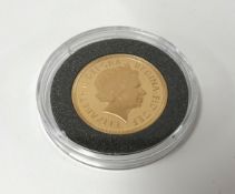 Royal Mint, QEII, proof, gold sovereign, 1998.