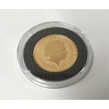 Royal Mint, QEII, proof, gold sovereign, 1998.