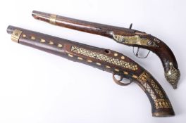 Two Antique pistols (for decoration)