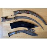 A potential WW2 2/8th Gurkha rifles kukri. These kukris had to be made at the regimental centre