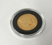 Royal Mint, QEII, proof, gold sovereign, 2012.