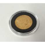 Royal Mint, QEII, proof, gold sovereign, 2012.