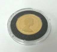 A QEII, proof, gold sovereign, 1980,