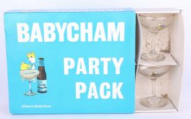 Set Baby Cham glasses, boxed. (6)