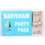 Set Baby Cham glasses, boxed. (6)