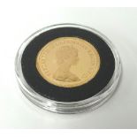 A QEII, proof, gold sovereign, 1979.