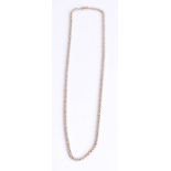 A 9ct gold necklace, approx 31.50g