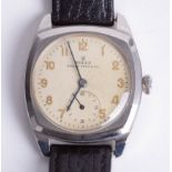 Rolex, a vintage gents Oyster Precision wristwatch, sub second dial, 30mm.