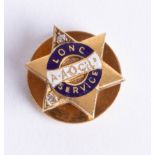 Toye & Co Ltd, an 18ct diamond set pin (