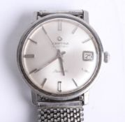Certina, a vintage gents stainless steel 'New Art' Automatic Date wristwatch.